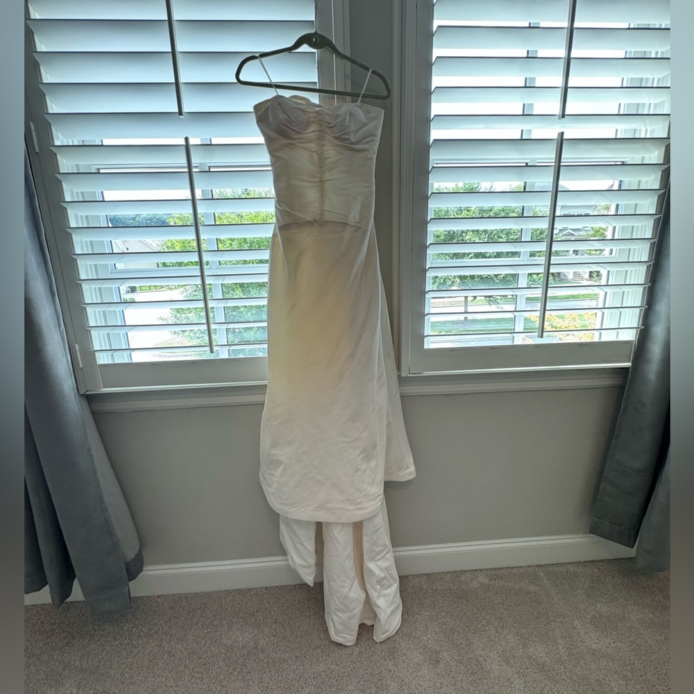 Nicole miller wedding gown